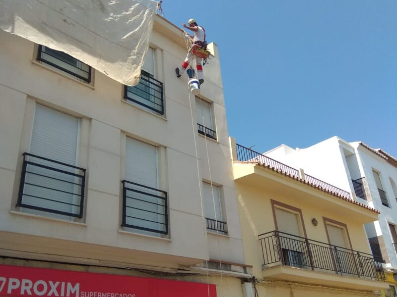 Trabajos en altura en Málaga