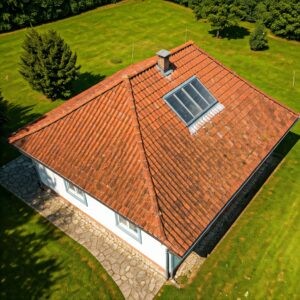Tejado con ventana Velux