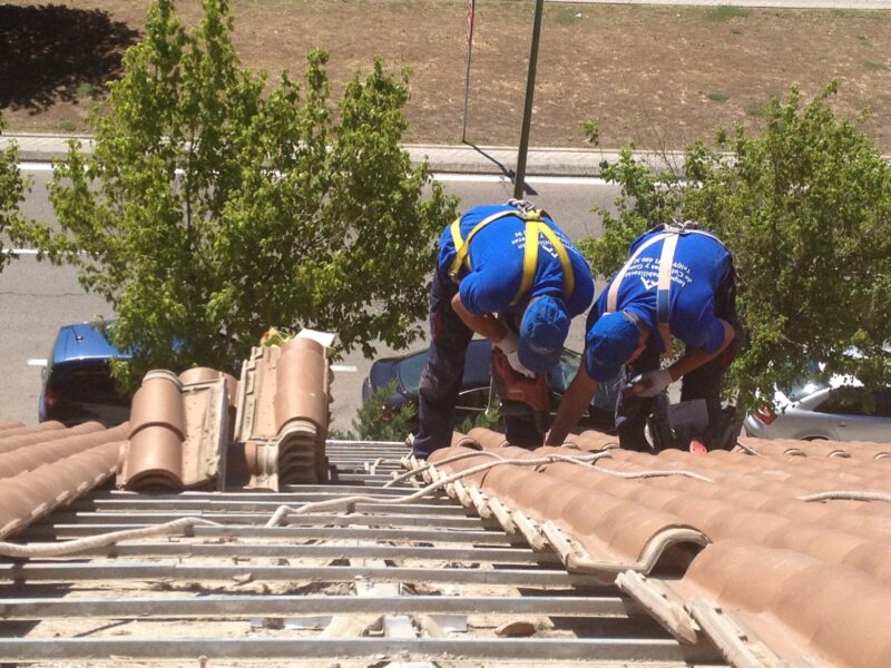 Reparación de tejados en Madrid